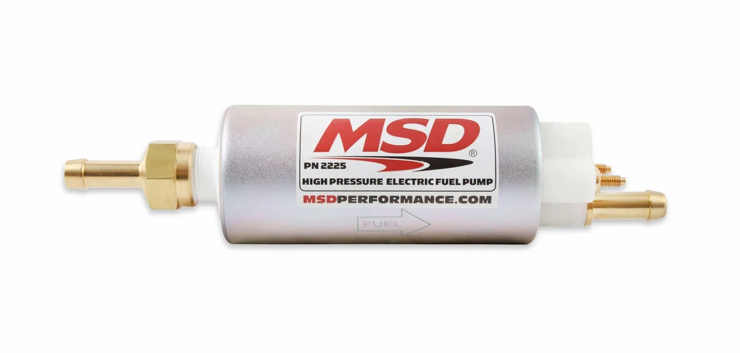 MSD 2225 In-Line Hi-Pressure Fuel Pump